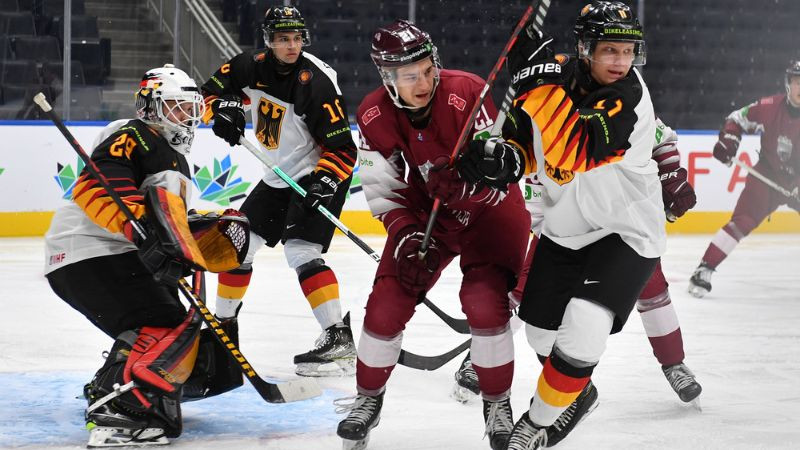 Latvijas U20 izlase apspēlē Vāciju un noslēdz PČ sagatavošanās posmu