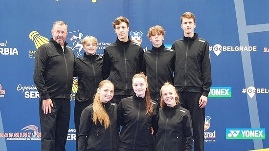 Latvijas badmintonistiem zaudējumi Eiropas junioru čempionāta individuālajās cīņās