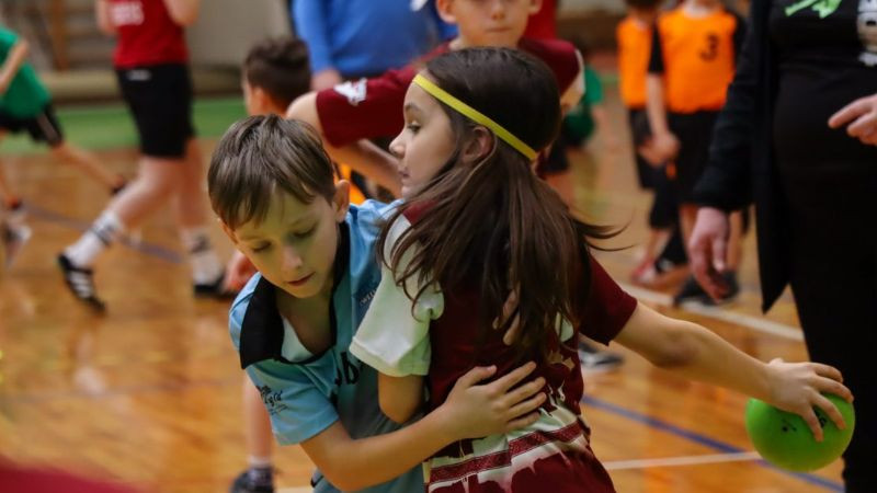 Skrīveros šodien tiks aizvadīts mini handbola festivāls