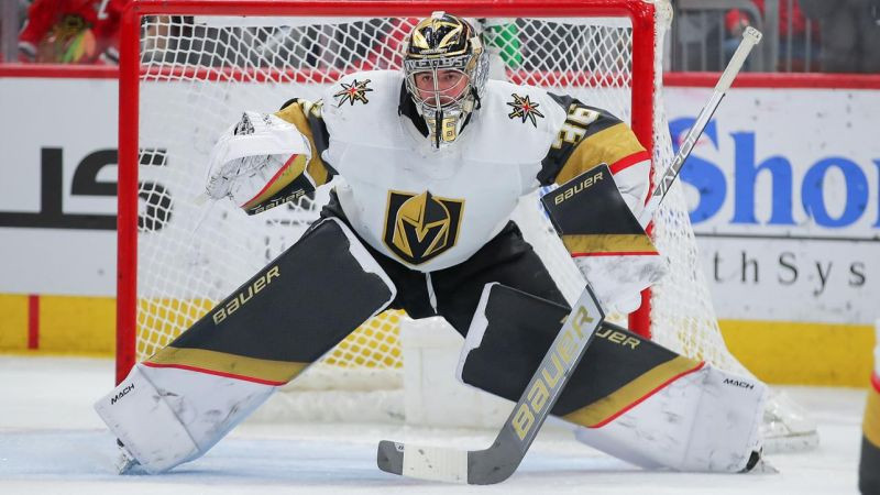 "Golden Knights" jau augustā rēķinās, ka sezonu nāksies sākt ar trešo numuru vārtos