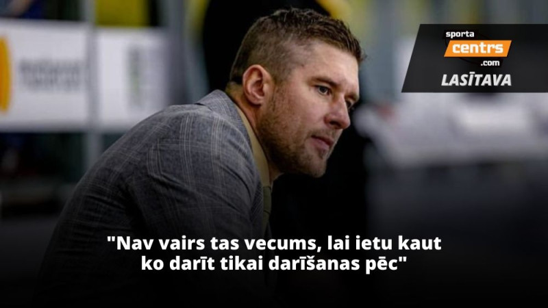 Maksims Širokovs: "No Rīgas "Dinamo" aizgājām atšķirīga hokeja redzējuma dēļ"