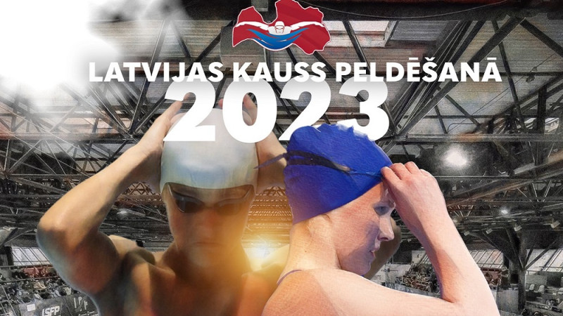 Latvijas kausa II posmā peldēšanā labākie Dzirkalis junioros un Učkuronis jauniešos