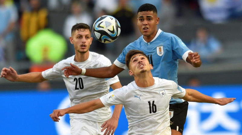 Urugvaja aptur Izraēlu, trešo reizi sasniedzot U20 Pasaules kausa finālu