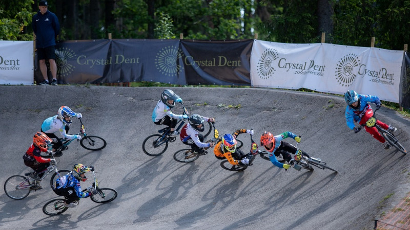 Spraigas cīņas BMX Latvijas kausa posmā Madonā