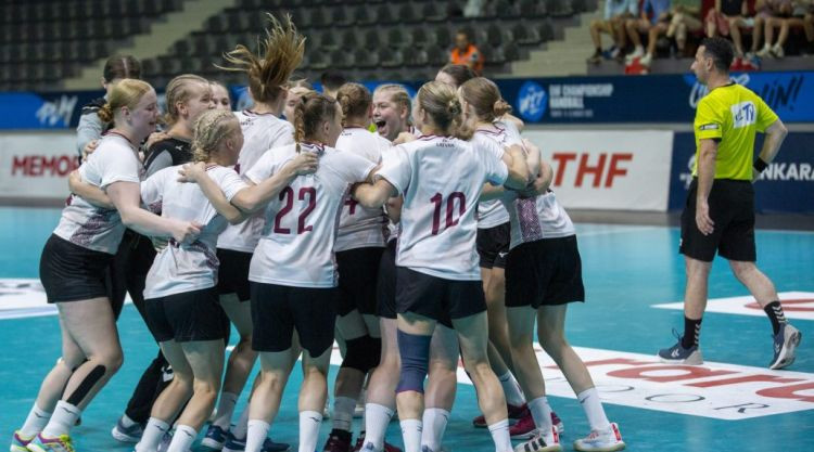 Latvijas U-17 handbolistēm pret Lielbritāniju pirmā uzvara Eiropas B divīzijā