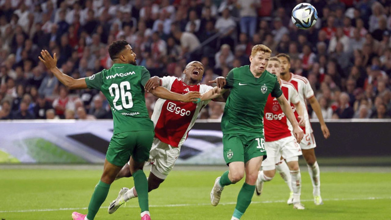 "Ajax" zaudē mājās, tomēr tiek Eiropas līgas grupu turnīrā, fērieši klūp Piedņestrā
