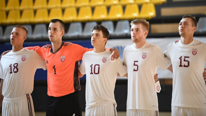 Turnīru Horvātijā Latvijas izlases telpu futbolisti noslēdz trešajā vietā