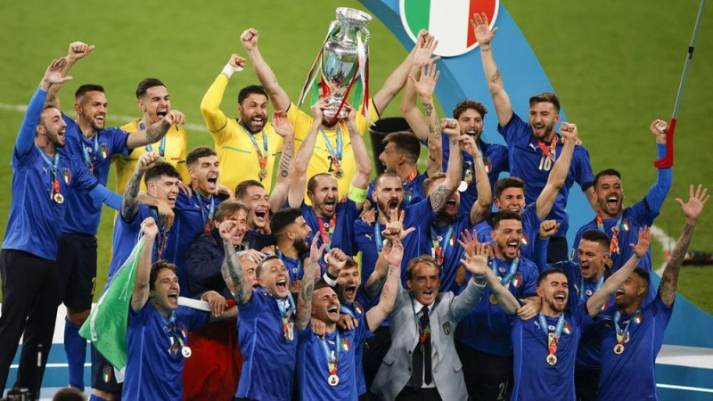 Čempioni Itāliju EURO 2024 ielozē grupā ar Horvātiju un Spāniju