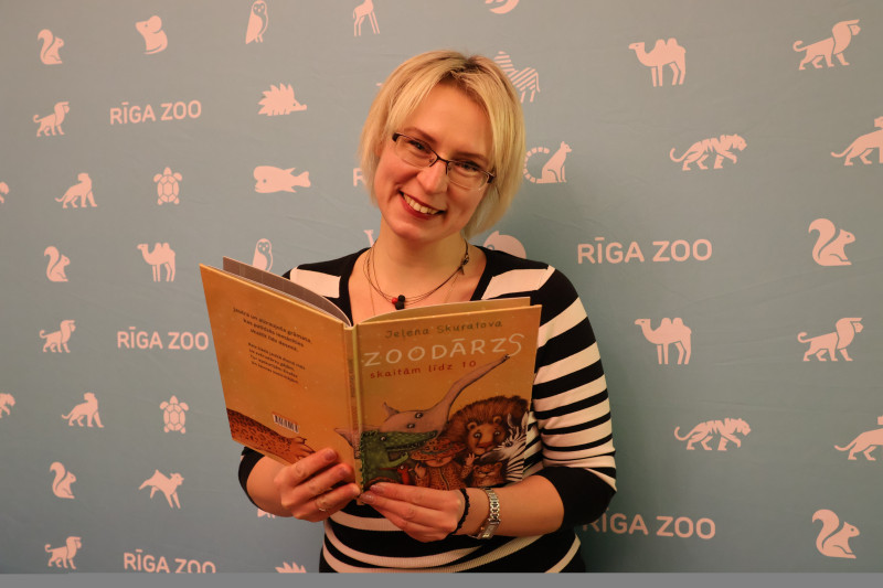 Grāmatas “Zoodārzs. Skaitām līdz 10” atvēršanas svētki Rīgas Zoo