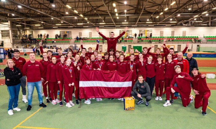 Latvijas juniori Baltijas čempionātā vieglatlētikā izcīna sudrabu