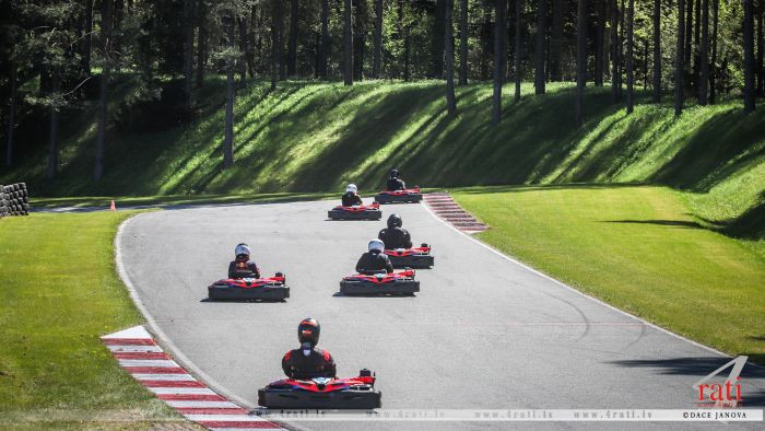 "Openkart" vasaras nogrieznis noslēgsies ar 12. posmu Kandavas kartodromā