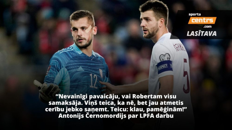 Nejaušs jautājums sarunā ar Černomordiju noved pie krietna parāda atgūšanas