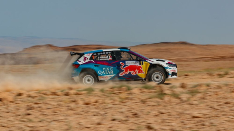 Al-Atija uzvar Saūda Arābijas rallijā un WRC posmā grasās startēt ar "Rally1" auto