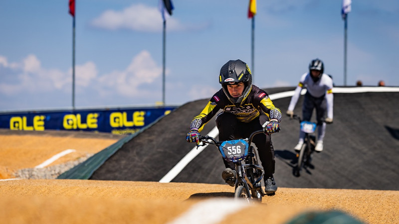 Langmanis izcīna septīto vietu UEC BMX Eiropas kausa 5. posmā U23 grupā