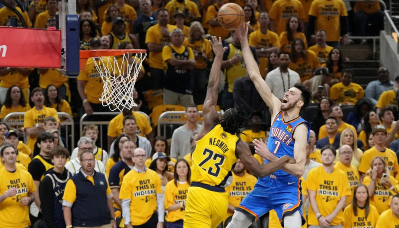 NBA fināls: "Pacers" uzvar savā laukumā un atgūst vadību sērijā