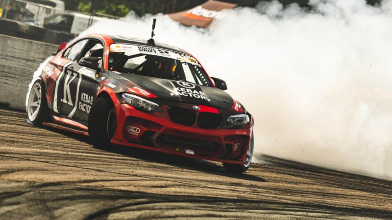 Ar piecu Latvijas sportistu dalību Biķerniekos norisināsies "Drift Masters Riga"