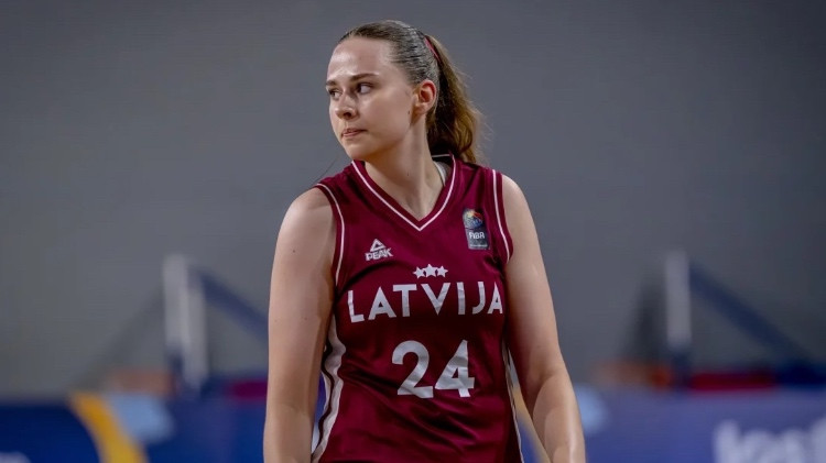 Anna Liepiņa - U18 Eiropas čempionāta trešā rezultatīvākā basketboliste