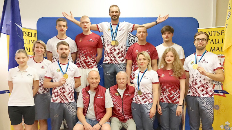 Latvijas komanda izcīna uzvaru Lapua Eiropas kausa posmā šaušanā Tallinā
