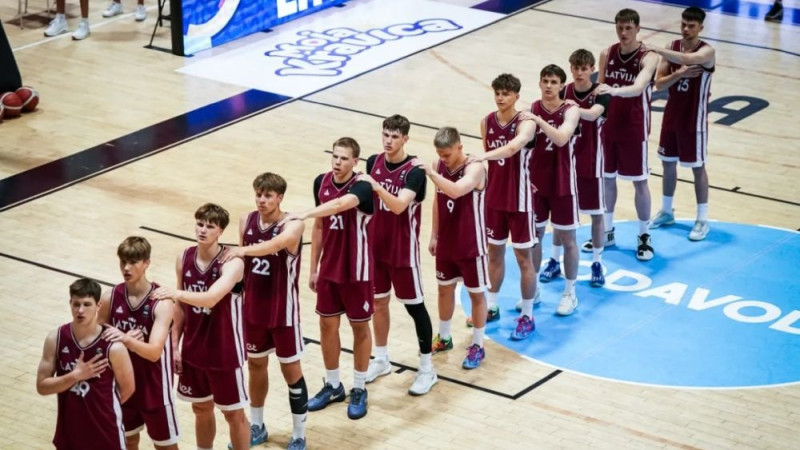 Latvijas U18 basketbolisti Baltijas derbijā cīnīsies par vietu EČ ceturtdaļfinālā