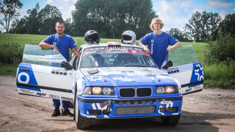 Kārlis Dzenītis 2028. gadā plāno pārstāvēt Latviju "Junior WRC" čempionātā