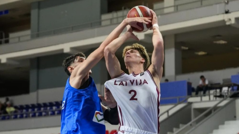 Pogiņš spārno Latvijas izlases atspēlēšanos un uzvaru U16 EČ ievadā