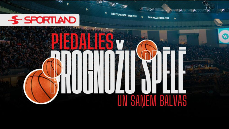 Piedalies SPORTLAND EuroBasket 2025 prognožu spēlē