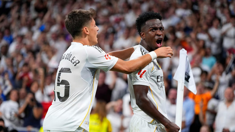 Mbapē divi neieskaitītie vārtu guvumi, “Real Madrid” turpina sezonu bez zaudējumiem
