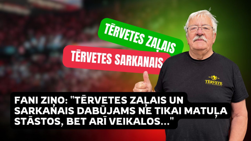 "Zaļo un sarkano" pavēlnieks: Kad met visi, Latvija kaifo