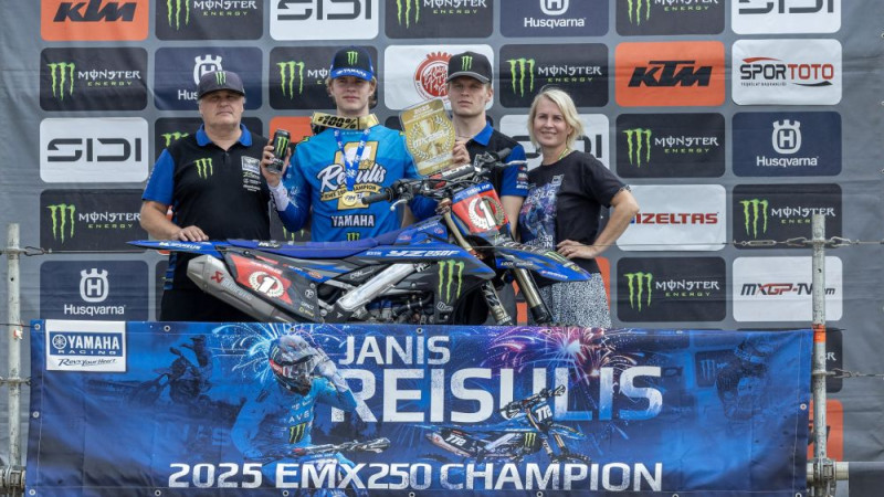 Kaspars Reišulis: "Mūsu ģimenē ar motokrosu pirms tam neviens nebija nodarbojies"