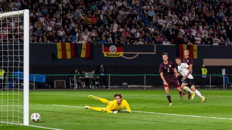 Latvijas U21 futbolisti Katlakalnā uzņems gruzīnus