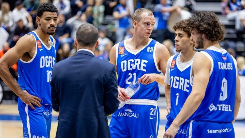 Apsītim 30 punktu, ''Ogre'' astoņu vīru sastāvā Keilā izcīna pirmo uzvaru