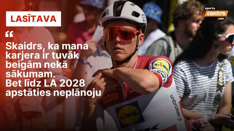 Skujiņš: "Par Losandželosu sāku domāt principā uzreiz pēc Parīzes"