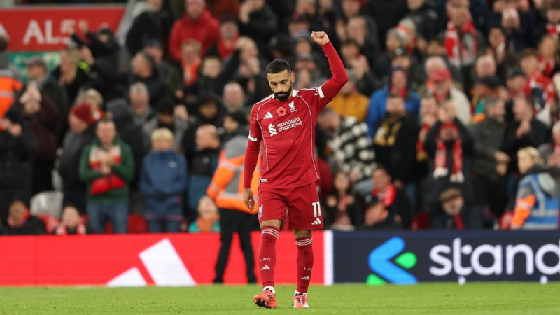 Salāham 250. vārti ''Liverpool'' kreklā, čempione atgriežas uz panākumu takas