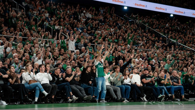 Lietuvas lielklubu derbijā "Žalgirim" divas spožas ceturtdaļas ļauj uzvarēt