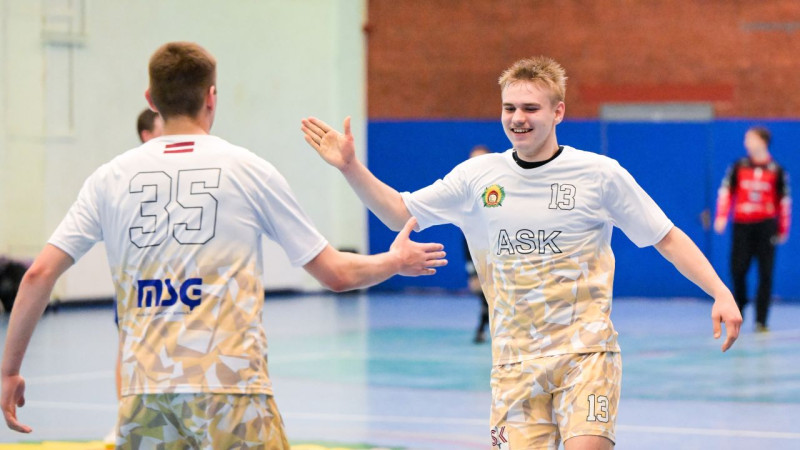 "ASK/MSĢ" Latvijas kausa izcīņas spēlē uzvar "Ogri"