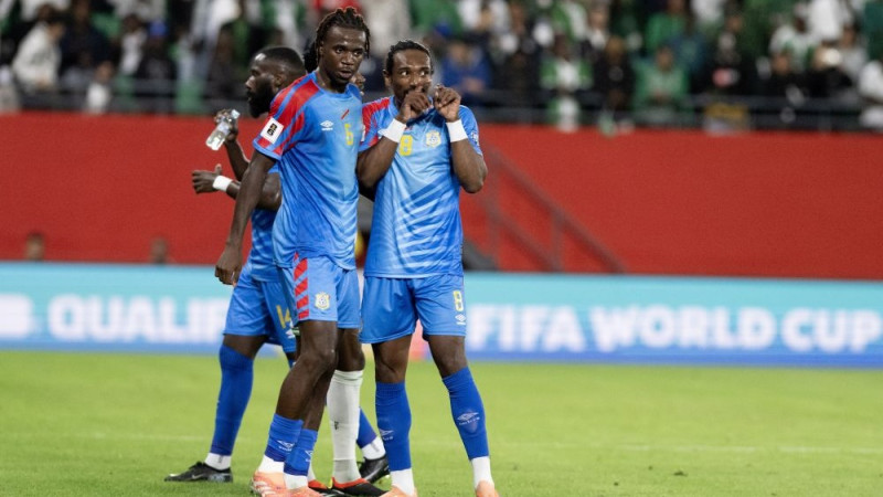 Kongo DR futbolisti pendelēs saglabā sapni par Pasaules kausu