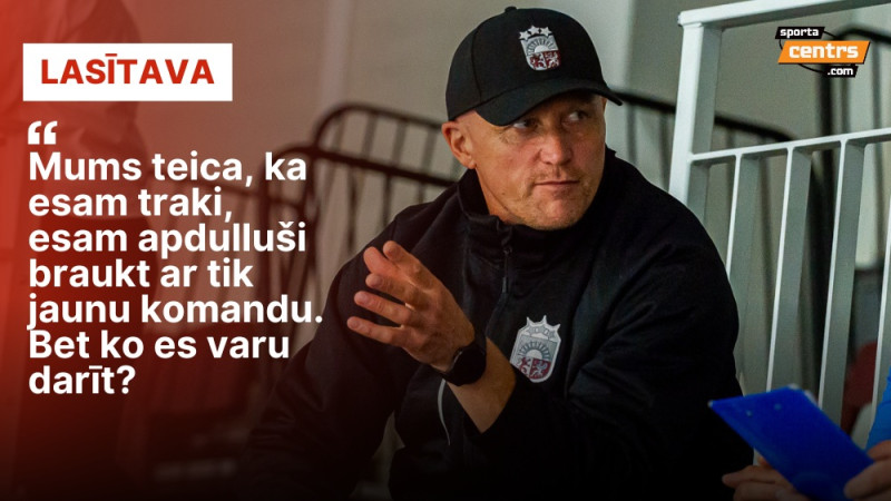 Ābols par Latvijas U20 izredzēm: "Mums ir vajadzīgi 20 uzvarētāji, nevis viens varonis"