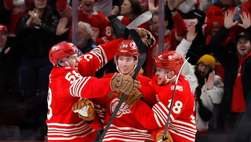 Zaiders ar devītnieku pagarinājuma izskaņā iepriecina "Red Wings" mammas