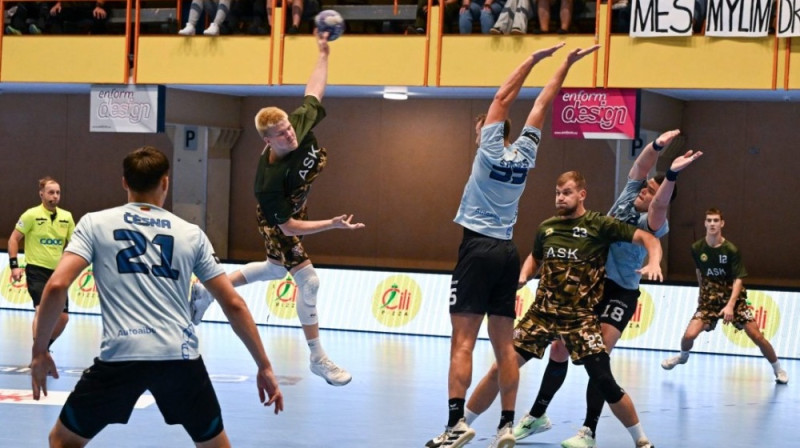 ASK/MSĢ nespēj savā laukumā iebilst spēcīgajiem lietuviešiem