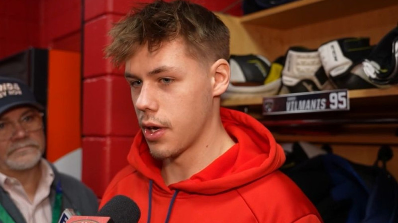 "Panthers" stūrmanis: "Zinu, ka Vilmanis var spēlēt otrajā maiņā"