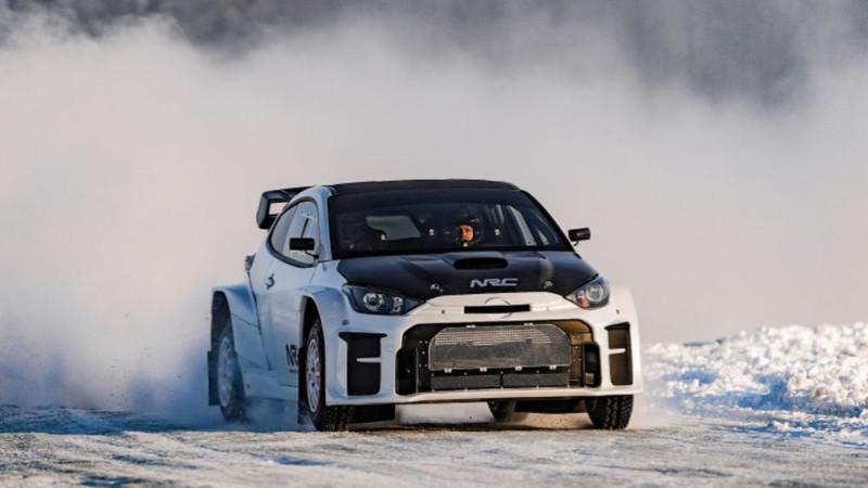 "Neiksans Rallysport" prezentē jauno rallija auto "Toyota GR Yaris NRC"