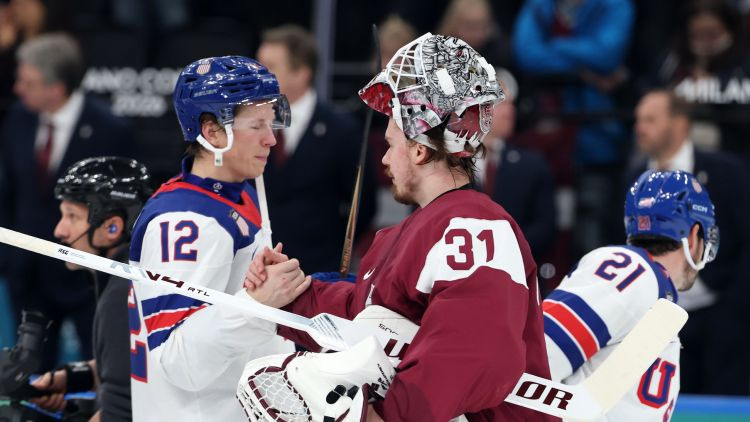 Olimpiskā turnīra otro spēli Latvijas vārtos sāks Artūrs Šilovs