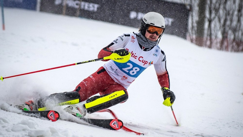 Baltijas kausa 3. posmā FIS slalomā Siguldā pirmajā dienā uzvaras Prancānam, Jansonei un Baumanei