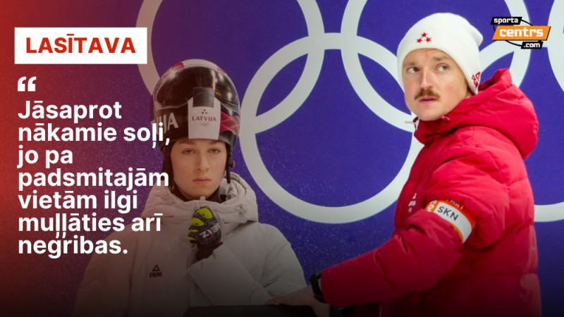 Iedvesmojošā Andžāne, Dukura sapnis un ukraiņa ķivere – Šteinbergs par skeletonu OS