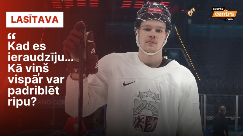 "Viņa nūja ir garāka par mani!" Alberts Šmits un viņa nestandarta izvēle