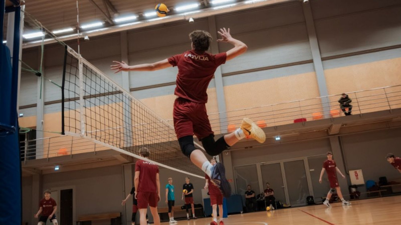 Latvijas U18 volejbola izlases uzsāk gatavošanos EČ kvalifikācijai un finālturnīram