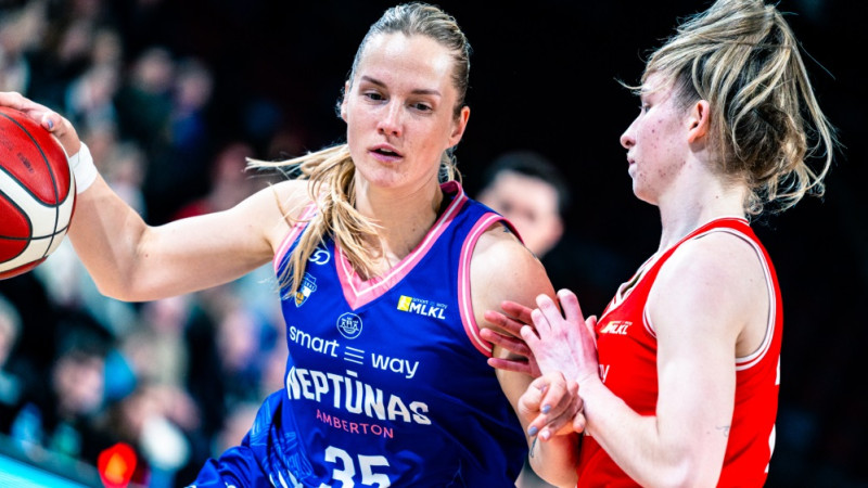 Kate Vilka un Anna Liepiņa pārtrauc "Kibirkštis" 30 uzvaru sēriju