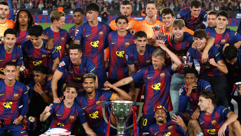 Barsa triumfē El Clasico un nodrošina Spānijas čempiones titulu