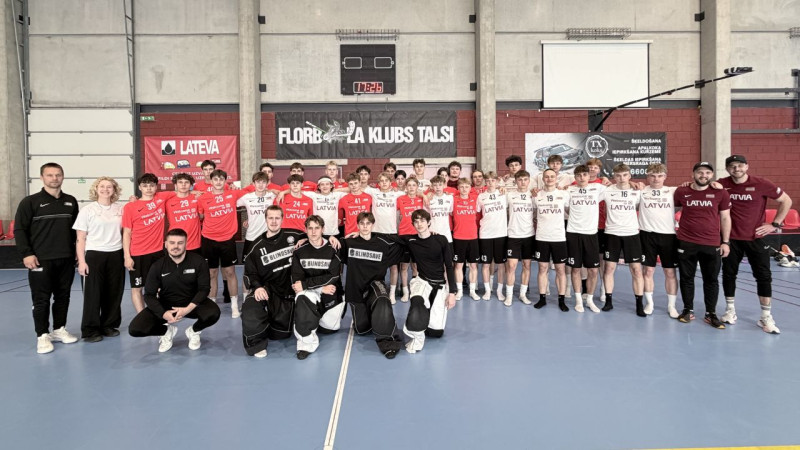 Junioru izlases kandidāti devušies uz "Prague Games 2026"