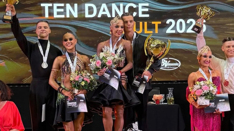 Dobrecovs/Levčenko izcīna Eiropas čempionu titulu – Latvijas nozīmīgāko panākumu sporta dejās